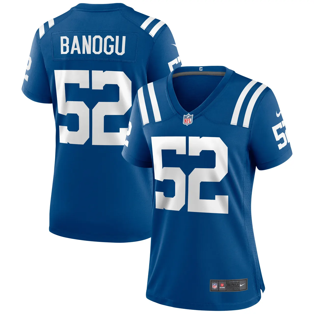 Ben Banogu Indianapolis Colts Nike Women's Game Jersey - Royal Blue - Image 2