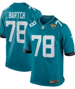 Ben Bartch Jacksonville Jaguars Nike Game Jersey - Teal - Image 2