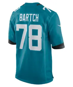 Ben Bartch Jacksonville Jaguars Nike Game Jersey - Teal - Image 4