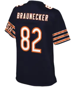 Ben Braunecker Chicago Bears NFL Pro Line Women's Team Player Jersey - Navy - Image 3
