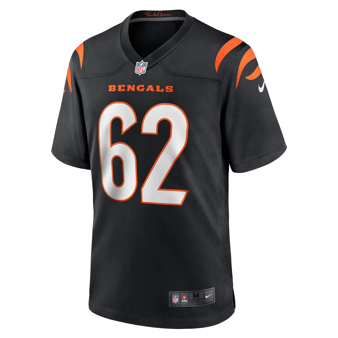 Ben Brown Cincinnati Bengals Nike Game Player Jersey - Black - Image 3