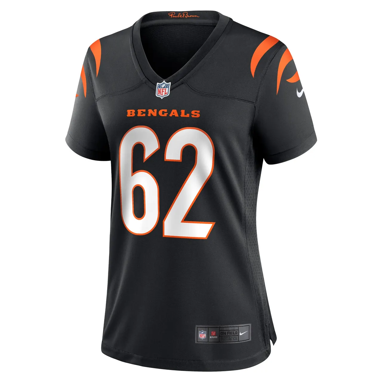 Ben Brown Cincinnati Bengals Nike Women's Game Player Jersey - Black - Image 3