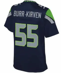 Ben Burr-Kirven Seattle Seahawks NFL Pro Line Women's Player Jersey - College Navy - Image 3