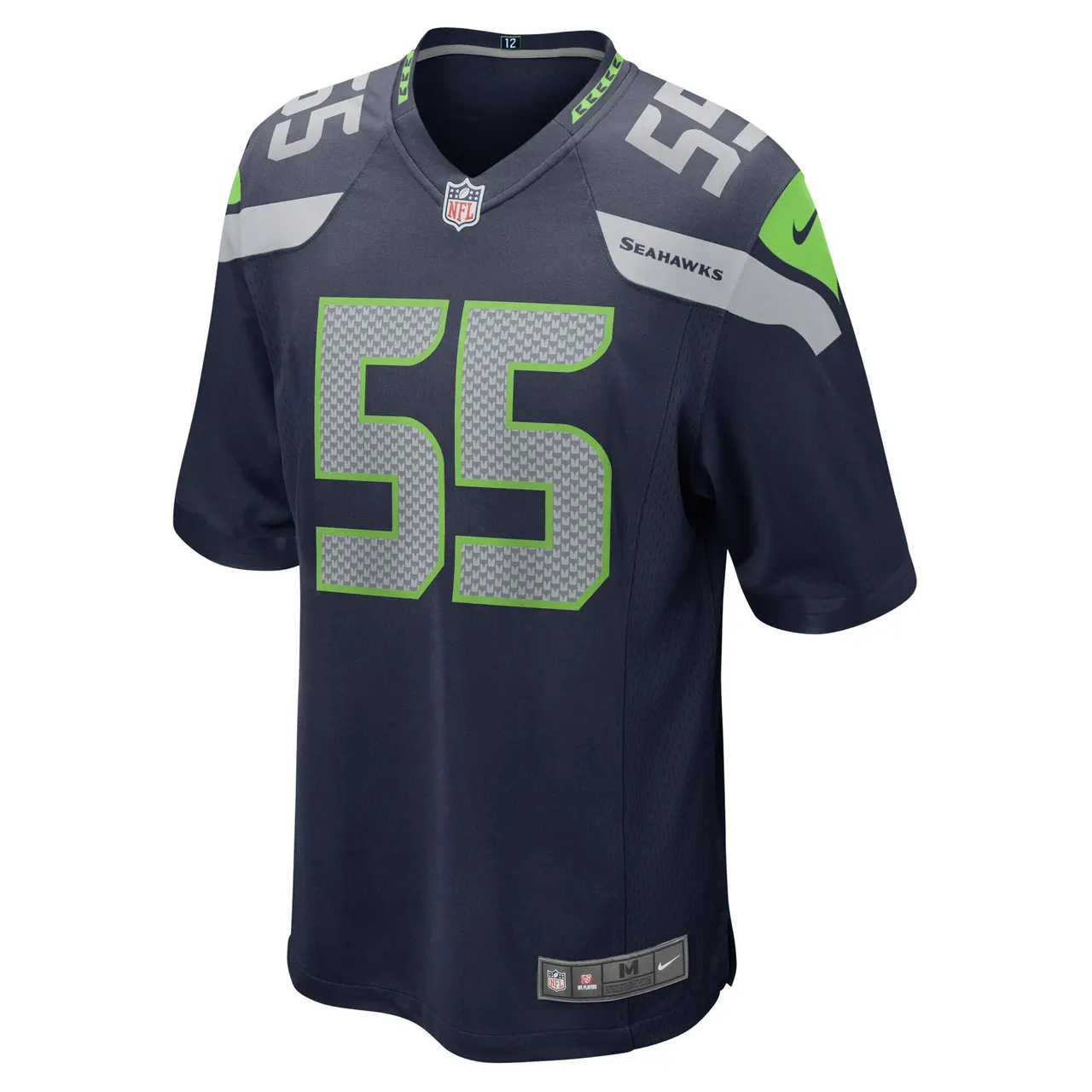 Ben Burr-Kirven Seattle Seahawks Nike Game Jersey - College Navy - Image 3