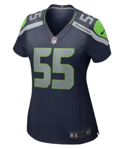 Ben Burr-Kirven Seattle Seahawks Nike Women's Game Jersey - College Navy - Image 3