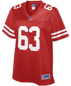 Ben Garland San Francisco 49ers NFL Pro Line Women's Player Jersey - Scarlet - Image 2