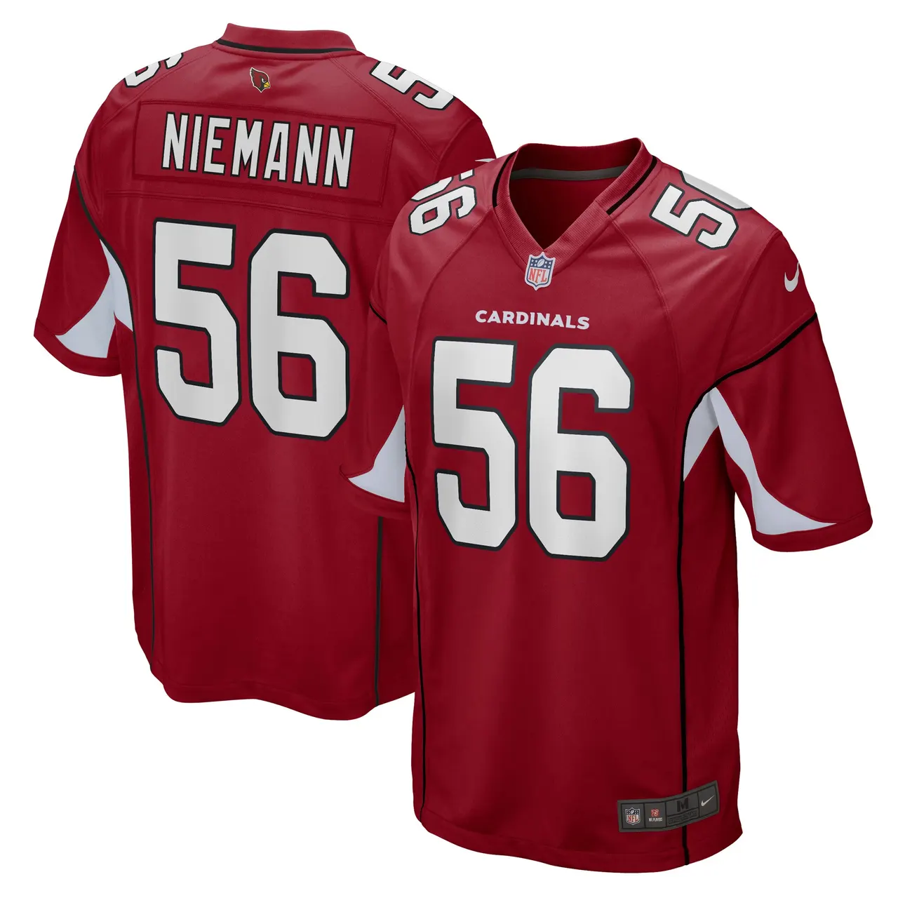 Ben Niemann Arizona Cardinals Nike Game Player Jersey - Cardinal