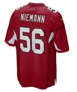 Ben Niemann Arizona Cardinals Nike Game Player Jersey - Cardinal - Image 4