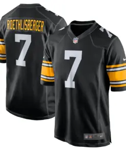 Ben Roethlisberger Pittsburgh Steelers Nike Alternate Game Jersey - Black