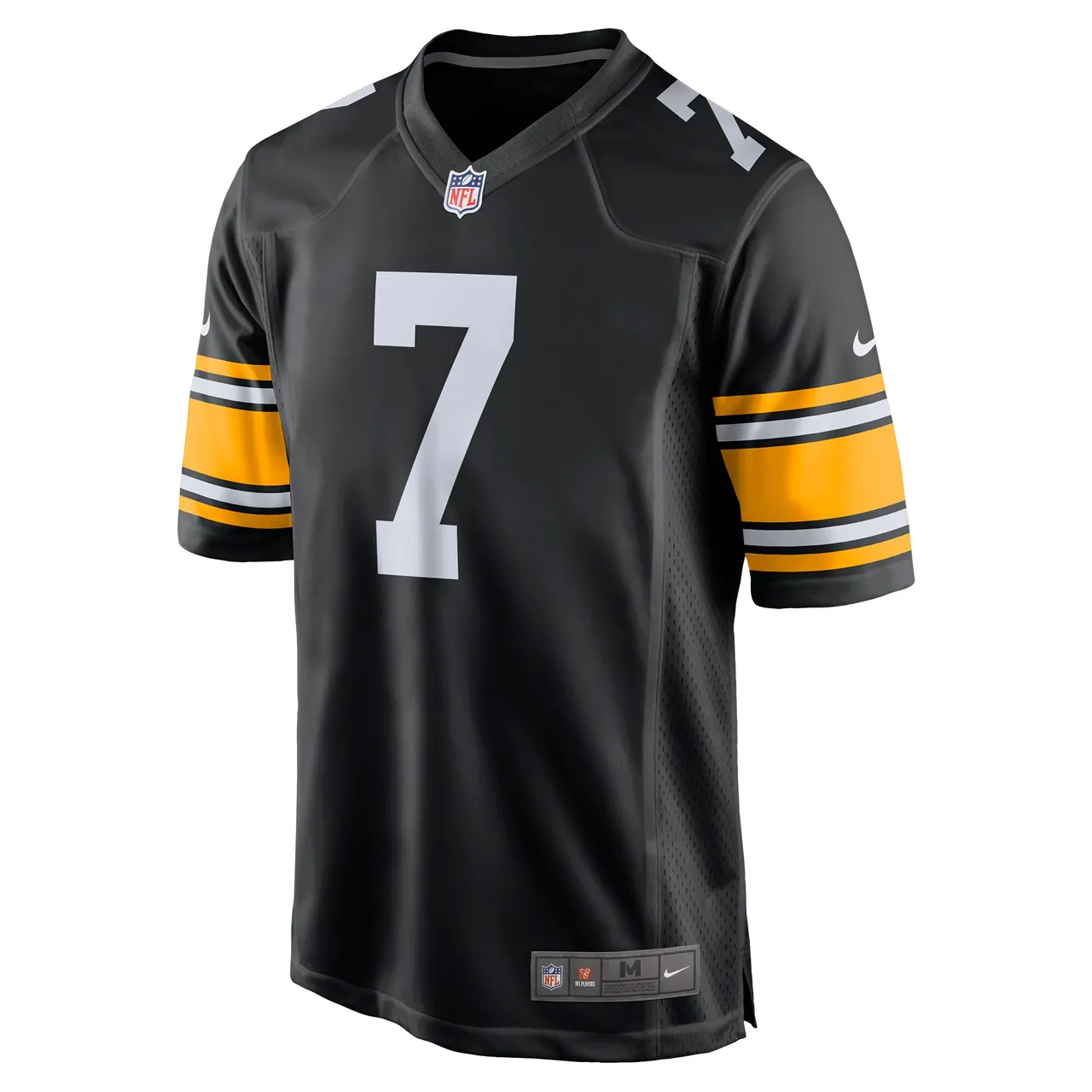 Ben Roethlisberger Pittsburgh Steelers Nike Alternate Game Jersey - Black - Image 3