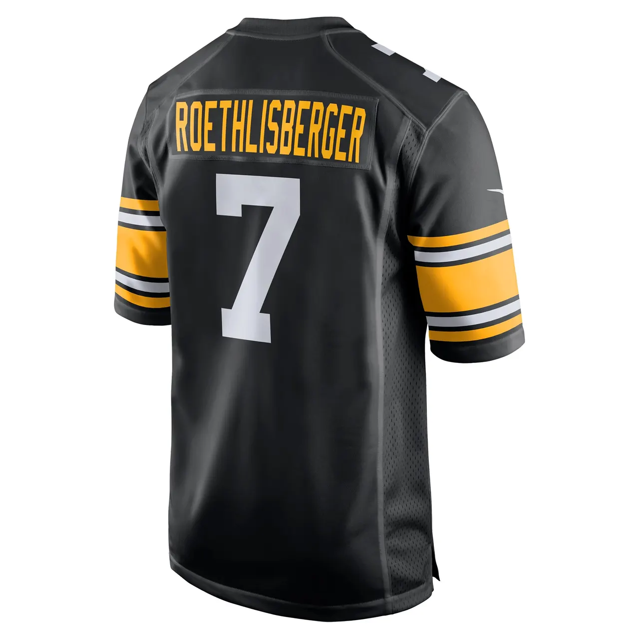 Ben Roethlisberger Pittsburgh Steelers Nike Alternate Game Jersey - Black - Image 4