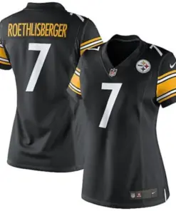 Ben Roethlisberger Pittsburgh Steelers Nike Girls Youth Game Jersey - Black