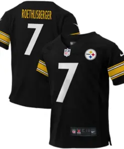 Ben Roethlisberger Pittsburgh Steelers Nike Toddler Game Jersey - Black
