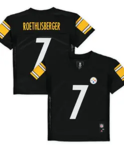 Ben Roethlisberger Pittsburgh Steelers Fanatics Preschool Replica Player Jersey - Black