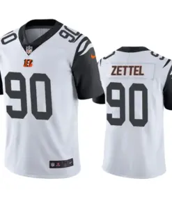 Anthony Zettel Cincinnati Bengals Nike Color Rush Limited Jersey - White