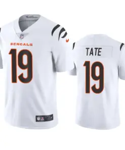 Auden Tate Cincinnati Bengals Nike Vapor Limited Jersey - White