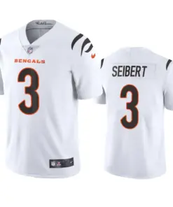 Austin Seibert Cincinnati Bengals Nike Vapor Limited Jersey - White