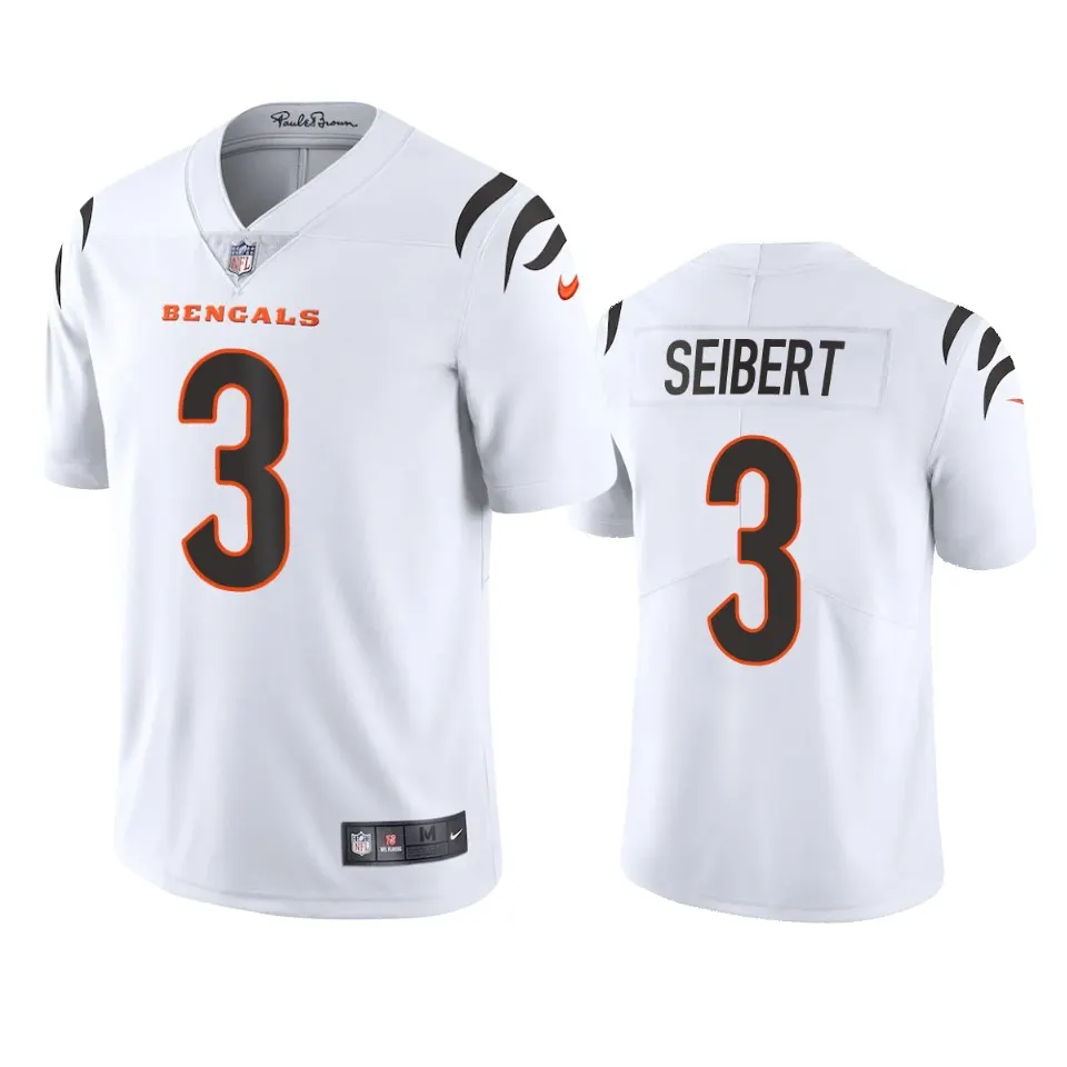 Austin Seibert Cincinnati Bengals Nike Vapor Limited Jersey - White