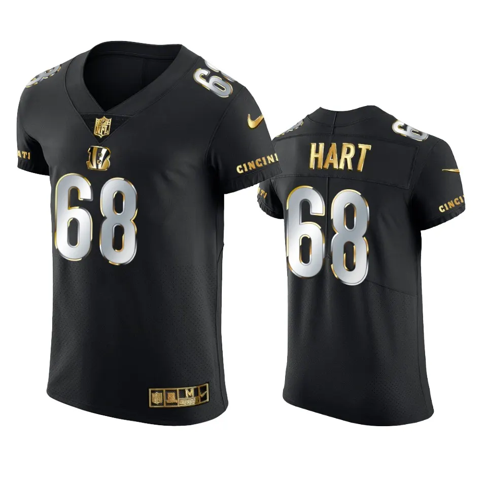 Bobby Hart Cincinnati Bengals Nike Golden Edition Elite Jersey - Black