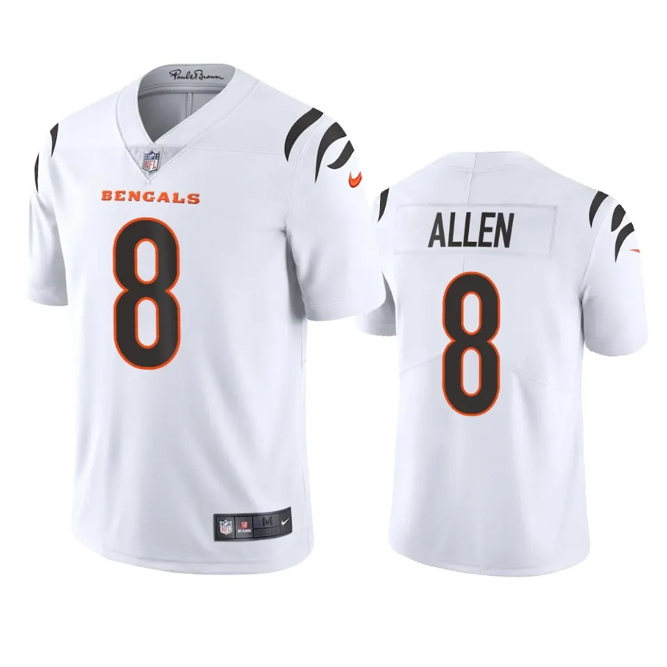 Brandon Allen Cincinnati Bengals Nike Vapor Limited Jersey - White