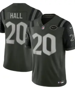 Breece Hall New York Jets Nike 2025 Rivalries Collection Limited Jersey - Gotham Green
