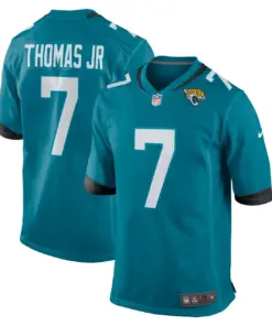 Brian Thomas Jr Jacksonville Jaguars Nike 2024 NFL Draft First Round Pick Player Game Jersey - Teal
