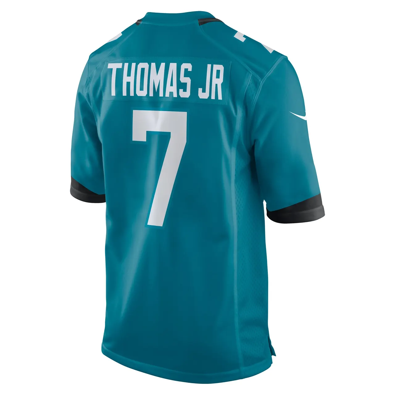 Brian Thomas Jr Jacksonville Jaguars Nike 2024 NFL Draft First Round Pick Player Game Jersey - Teal - Image 3