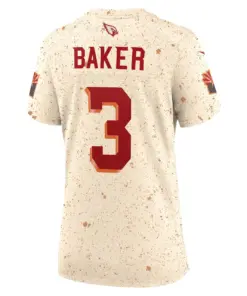 Budda Baker Arizona Cardinals Nike Women's 2025 Rivalries Collection Game Jersey - Natural - Image 3