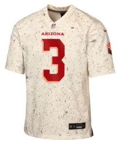 Budda Baker Arizona Cardinals Nike Youth 2025 Rivalries Collection Game Jersey - Natural - Image 2