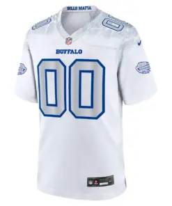 Alternative view of Buffalo Bills Nike Rivalries Collection Custom Game Jersey Mens - White