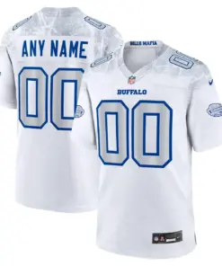 Buffalo Bills Nike Rivalries Collection Custom Game Jersey Mens - White