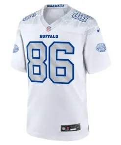 Alternative view of Dalton Kincaid Buffalo Bills Nike Rivalries Collection Game Jersey - White - Dalton Kincaid Mens - White