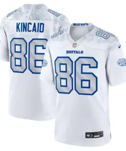 Dalton Kincaid Buffalo Bills Nike Rivalries Collection Game Jersey - White - Dalton Kincaid Mens - White