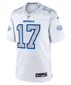 Josh Allen Buffalo Bills Nike Rivalries Collection Game Jersey - White - Josh Allen Mens - White - Image 2