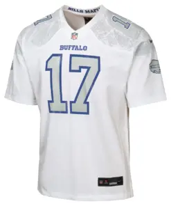 Alternative view of Josh Allen Buffalo Bills Nike Youth Rivalries Collection Game Jersey - White - Josh Allen - White