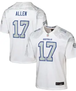 Josh Allen Buffalo Bills Nike Youth Rivalries Collection Game Jersey - White - Josh Allen - White