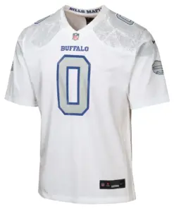 Alternative view of Keon Coleman Buffalo Bills Nike Youth Rivalries Collection Game Jersey - White - Keon Coleman - White