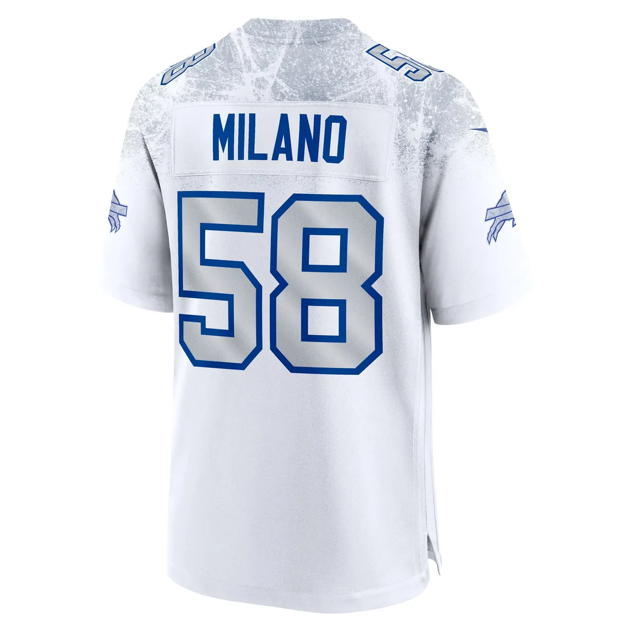 Matt Milano Buffalo Bills Nike Rivalries Collection Game Jersey - White - Matt Milano Mens - White - Image 3