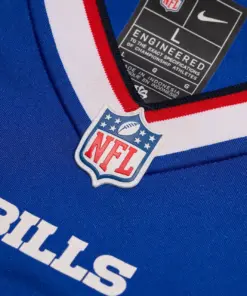 Josh Allen Buffalo Bills Nike Home Game Jersey - Royal - Josh Allen Mens - Royal Blue - Image 3