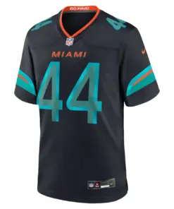 Chop Robinson Miami Dolphins Nike 2025 Rivalries Collection Game Jersey - Pitch Blue - Image 2