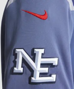 Christian Gonzalez New England Patriots Nike 2025 Rivalries Collection Limited Jersey - Storm Blue - Image 9