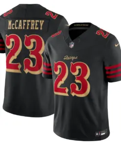 Christian McCaffrey San Francisco 49ers Nike 2025 Rivalries Collection Limited Jersey - Black