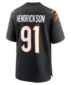 Alternative view of Trey Hendrickson Cincinnati Bengals Nike Home Team Colour Game Jersey - Black - Trey Hendrickson Mens - Black