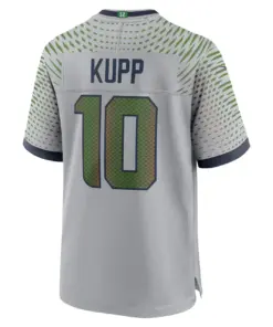 Cooper Kupp Seattle Seahawks Nike 2025 Rivalries Collection Game Jersey - Wolf Gray - Image 3