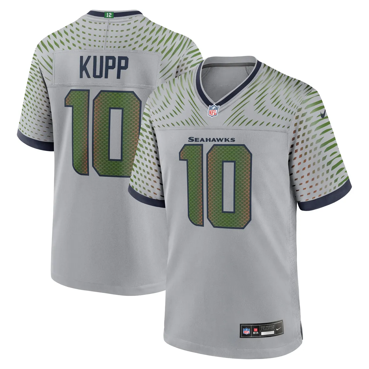 Cooper Kupp Seattle Seahawks Nike 2025 Rivalries Collection Game Jersey - Wolf Gray