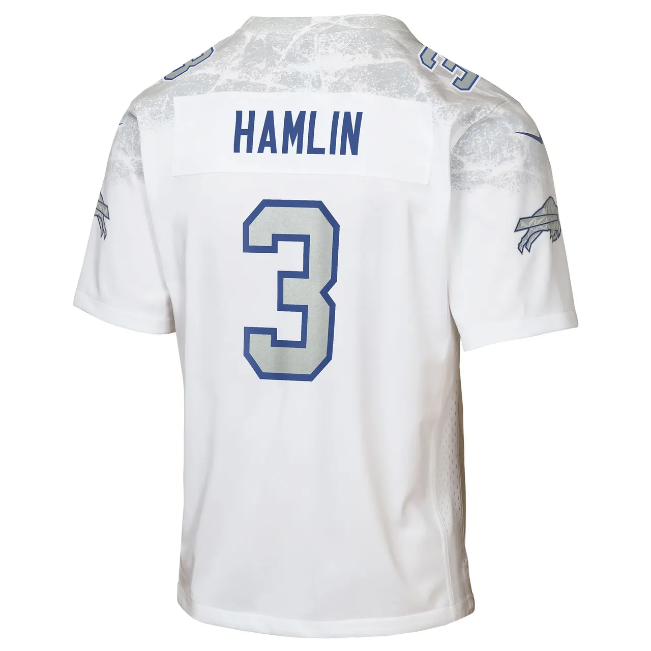 Damar Hamlin Buffalo Bills Nike Youth 2025 Rivalries Collection Game Jersey - White - Image 3