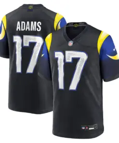 Davante Adams Los Angeles Rams Nike 2025 Rivalries Collection Game Jersey - Midnight Blue