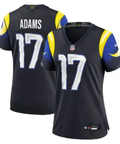 Davante Adams Los Angeles Rams Nike Women's 2025 Rivalries Collection Game Jersey - Midnight Blue