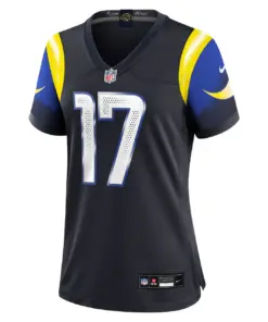 Alternative view of Davante Adams Los Angeles Rams Nike Women's 2025 Rivalries Collection Game Jersey - Midnight Blue