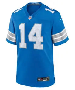 Alternative view of Amon-Ra St. Brown Detroit Lions Nike Home Game Jersey - Royal Blue